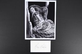 MARY MARTIN Original signature