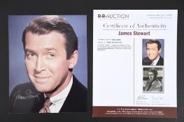 JAMES STEWART Original signature