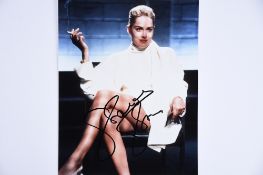 SHARON STONE Original signature