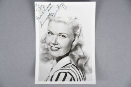 DORIS DAY Original signature