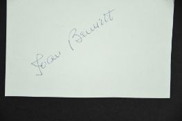 JOAN BENNETT Original signature