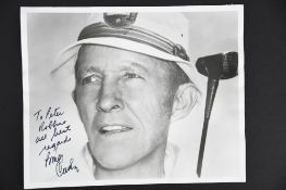 BING CROSBY Original signature