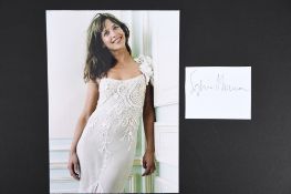 SOPHIE MARCEAU Original signature