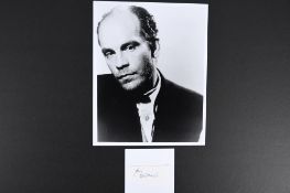 JOHN MALKOVICH Original signature