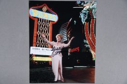 DEBBIE REYNOLDS Original signature