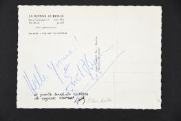 ERROL FLYNN Original signature