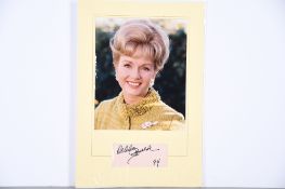 DEBBIE REYNOLDS Original signature