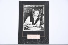 GLORIA GRAHAME Original signature