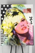 Very Large Mixed Media Original by New York Artist Jeffrey Bisaillon