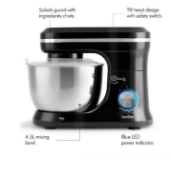 1000W Black Stand Mixer