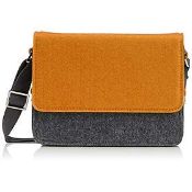 Urban Country Messenger Bag Hunter Bag - Mustard/Grey RRP 42.00