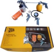 Brand New JCB Professional 7 Piece Air Kit - RRP 45.00