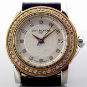Saint Honor_ / Diamond - Lady's Gold/Steel Wrist Watch