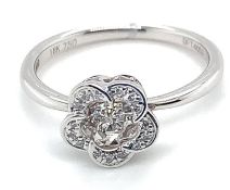 Dancing Diamond Ring