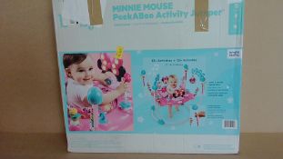 Minnie Mouse PeekaBoo Activity Jumper - Customer Returns