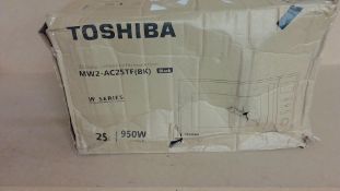 Toshiba MW2-AC25TF Black Microwave customer returns