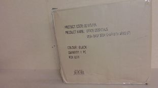 Mesh Black Desk Chair with Arms Customer Return