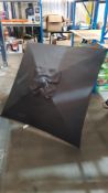 (R3N) 1x Square Push Up Parasol Square (Appears As New).