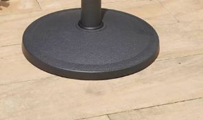 (R4F) 3x GH Heavy Duty Parasol Base. 2x 8KG Black. 1x 10KG Black. (Bases Only No Attachments).