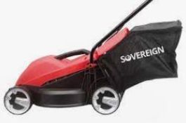 (R5G) 5 Sovereign Items. 2x Cordless Grass Trimmer (No Batteries). 1x Corded Grass Trimmer. 1x 32cm
