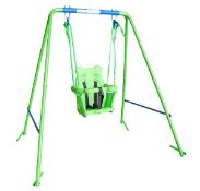 (R4N) 4 Items. 1x Sportspower Nursery Swing. 3x Kid Connection Castle Play Tent Pink.