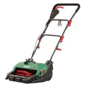 (R4C) 3x Qualcast 32cm 400W Electric Cylinder Lawn Mower (1x No Grass Box)