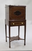 Antique Mahogany Vanity Toilet Table
