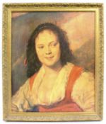 The Bohemian Frans Hals Print Set in Gilt Frame