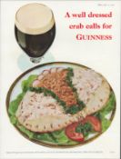 1959 Guinness Advertising Print 