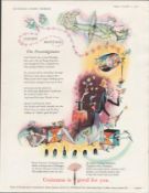 1959 Guinness Advertisement Print Cousin Montague 