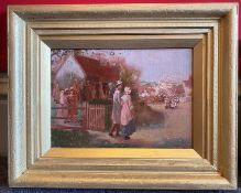 John Lochhead (Scottish) oil painting 