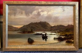 Robert Cree Crawford Scottish R.S.W oil painting 