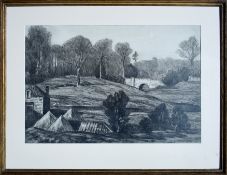 W Y MACGREGOR RSA (SCOTTISH 1855-1921), Kier Dunblane, signed Drawing