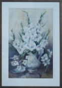 FOLLOWER OF ANNE REDPATH OBE RSA (SCOTTISH 1895-1965), Still Life with an Old Jug, Watercolour