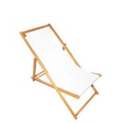 (R6H) 2x Deckchair Natural
