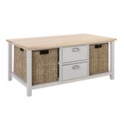 (R9K) 1x Atterley Coffee Table RRP £150. (H)40 x (W)50 x (L)90cm