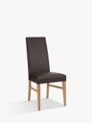 P002908546 John Lewis & Partners Vanessa Leather Dining Chair