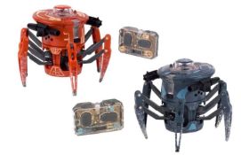 (R2H) 5x Hexbug Items. 3x Battleground Tarantula Fight With Light Twin Pack. 1x Vex Robotics Crossb