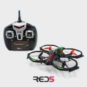 (R2E) 7 Items. 4x Red5 Motion Control Drone. 3x Red5 Virtually Indestructible Drone.