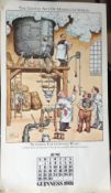 1981 Guinness Calendar Month Print John Ireland 