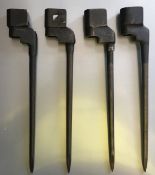World War II Lee Enfield 303 Pig Sticker Set of 4