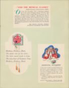 Genuine Double Sided Lithographed illustration 1937 Guinness 