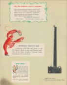 Genuine Double Sided Lithographed illustration 1937 Guinness 