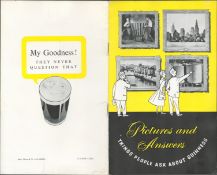 1955 Guinness Promotional Booklet Entitled. –Things People Ask About Guinness”