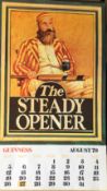 1979 Vintage Guinness Calendar Month Print – The Steady Opener –