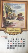GUINNESS 1974 Calendar Prints 