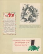 Genuine Double Sided Lithographed illustration 1937 Guinness 