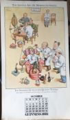 1981 Guinness Calendar Month Print John Ireland 