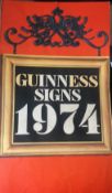 GUINNESS 1974 Calendar Prints 
