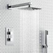 New & Boxed Thermostatic Mixer Shower Set 8